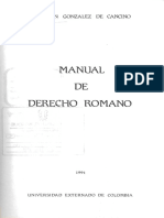 Manual de Derecho Romano - 0