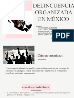 Delincuencia Organizada en Mexico