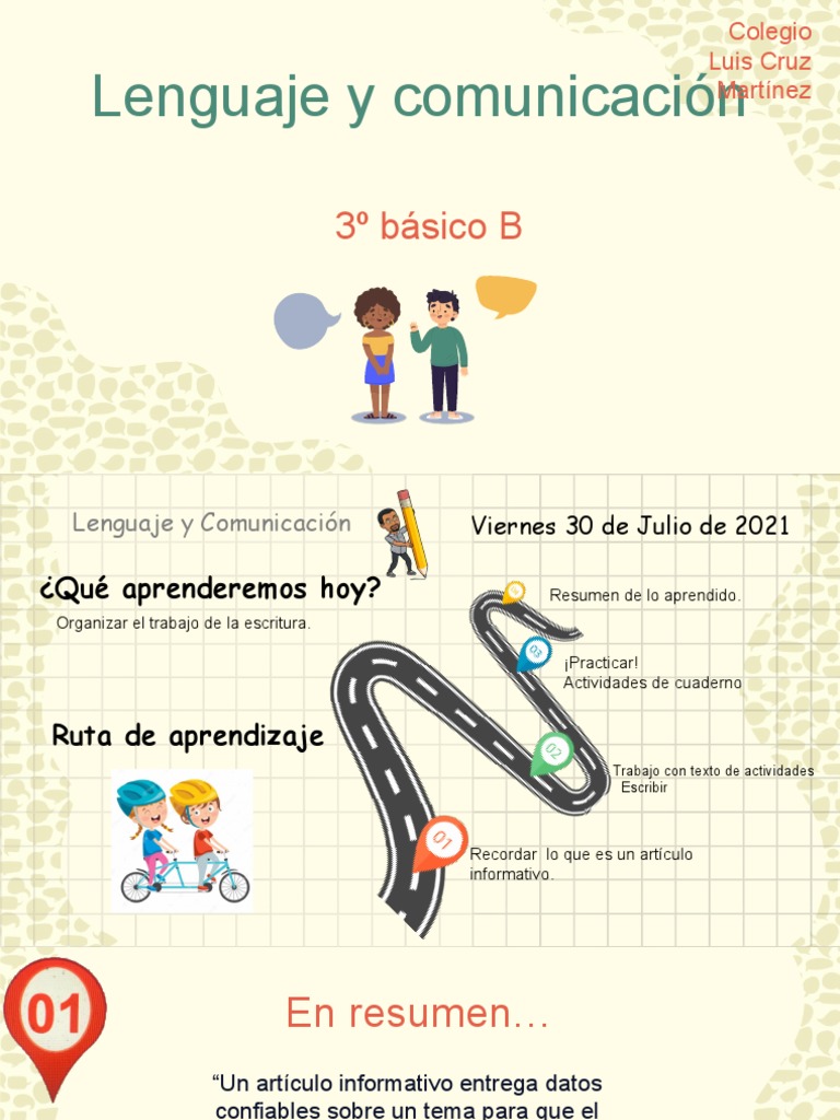 Lenguaje - Clase 25 | PDF | Crecimiento personal y profesional | Artes ...