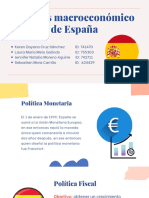 Presentación Análisis Macroeconómico de España