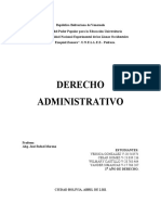 El Derecho Administrativo