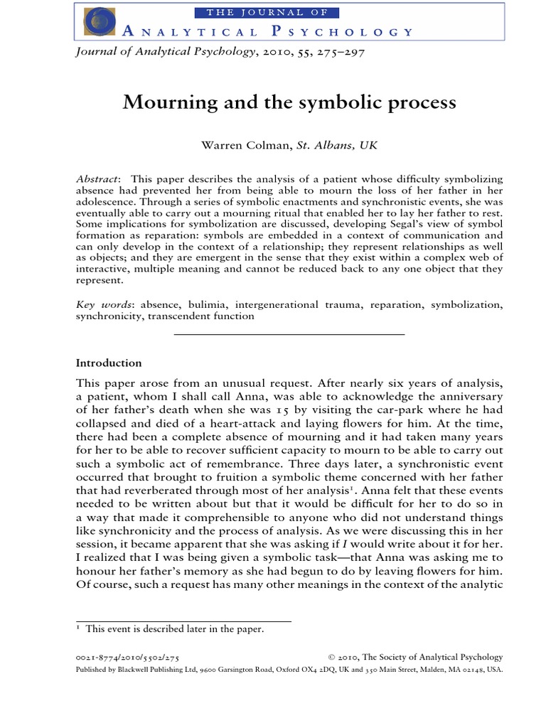 Processes Of Mourning. : Two Models for Understanding Grief – CGCG