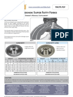 2005 Headshok Super Fatty Owners Manual Supplement en