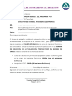 Carta Solicitud Curso Induccion