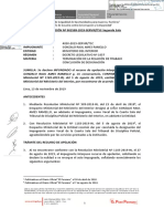 SERVIR Resolución Del Tribunal Del Servicio Civil 02589-2019-Servir-TSC-Segunda Sala