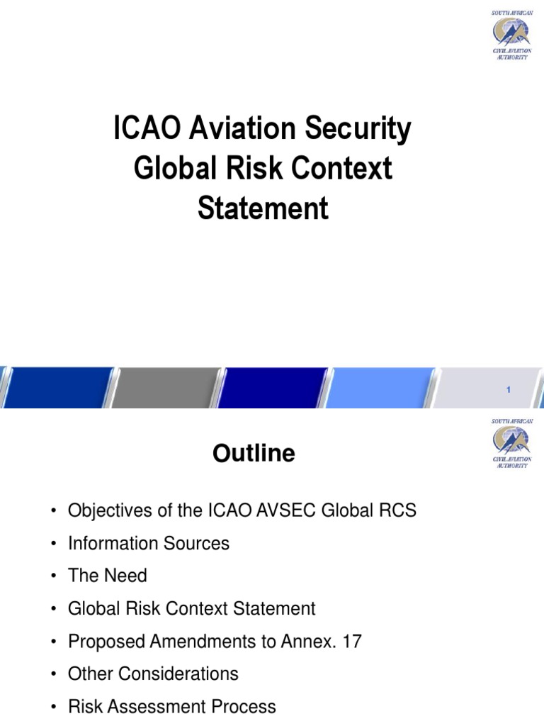 ICAO Aviation Security Risk Assessment | PDF | Risk | Risk Assessment