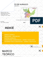 Huanuco - Clima y Vivienda