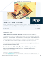 Tabela CEST - NCM - Completa - Contabilidade Online