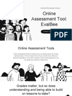 Online Assessment Tools EvalBee Chona D. Calicdan T III 1