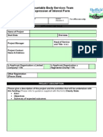 South CA Accountable Body - Expression of Interest Form 2011-12