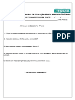 7 Ano Atividade de Geografia 15.06