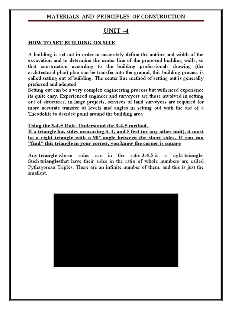 Unit 4 Pdf Triangle Surveying