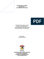 INFORME #7 de Laboratorio de Quimica Volumen Molar de Gases