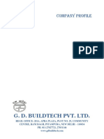 Profile G D Buildtech PVT LTD