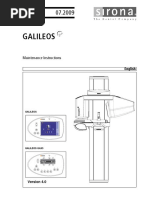 GALILEOS Maintenance Instructions