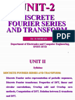 Discrete Fourier Series and Transform