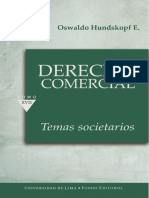 Derecho Comercial-Temas Societarios