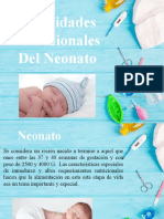 Presentacion Neonato