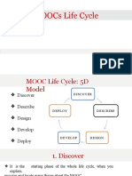 MOOCs Life Cycle 5D Model