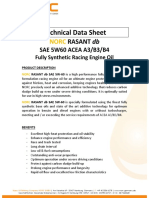 Technical Data Sheet: Rasant DB