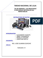 Infome Final Diccionario - Estructura de Datos
