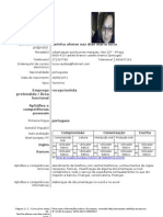 curriculum vitae actualizado