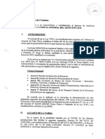 Informe Auditoria Cuenta General 2019