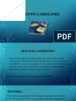 Presentacion Elemento Gadolinio