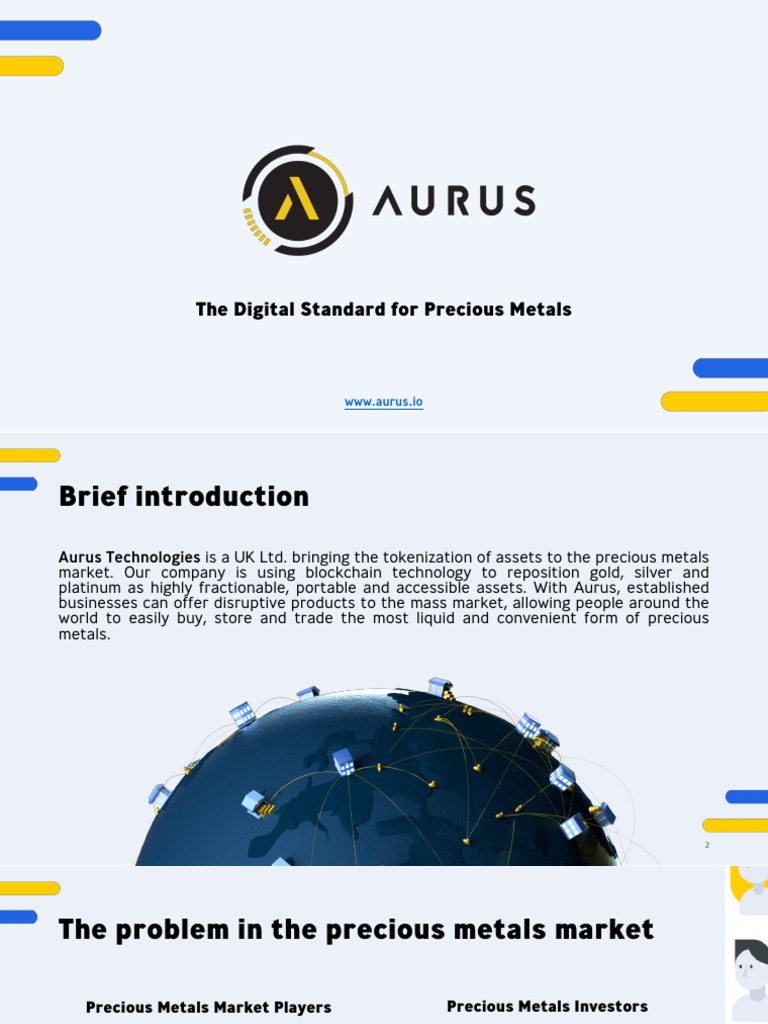 Tokenized Precious Metals on Blockchain | PDF | Precious Metals | Bullion