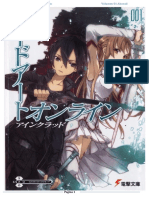 Sword Art Online Volumen 01