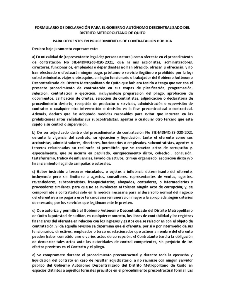 Formulario 044 | PDF | Corrupción política | Gobierno