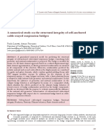 A numerical study on the structural integrity of self-anchored cable-stayed suspension bridges