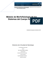 Módulo de Morfofisiología de los Sistemas del Cuerpo Humano 2019-2020 (1)