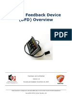 Driver Feedback Device (DFD) Overview: Proprietary and Confidential Revised and Updated: November 18, 2015
