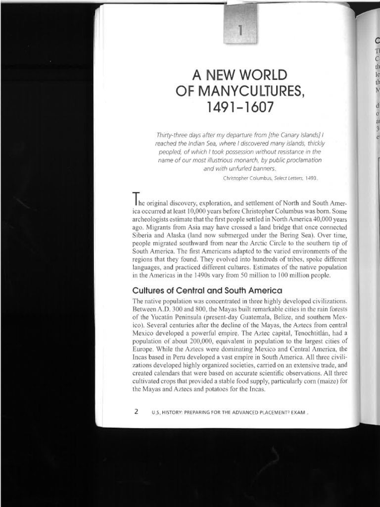 AMSCO CH 1 PDF
