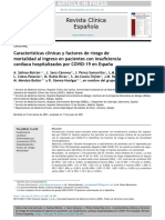 Caracter Sticas CL Nicas y Factores de Riesgo de Mortalidad A - 2021 - Revista C