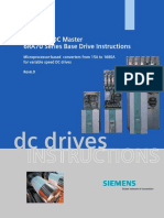 DC Drives: Simoreg DC Master 6RA70 Series Base Drive Instructions
