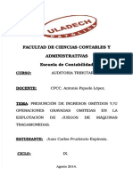 PDF Auditoria Tributaria Presuncion Articulo 72c Del CT
