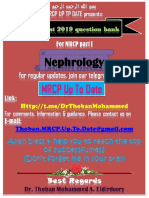 5 Nephrology MRCP 1 2019 Q Bank