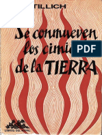 TILLICH, P., Se Conmueven Los Cimientos de La Tierra, 1968 - NC