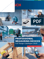Professional Measuring Devices: Full Range Catalogue 2019