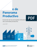 Informe de Panorama Productivo