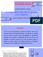 1. Instrumentos Financieros. Factoring