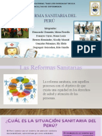 Reforma Sanitaria Del Perú