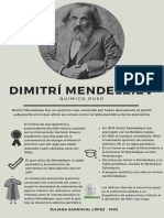 Dimitrí Mendeleiev Bioografía