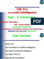 Topic - 1 (Introduction) 