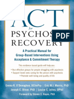 ACT For Psychosis Recovery - A Practical Manual For Group-Based Interventions Using Acceptance and Commitment Therapy (PDFDrive)