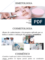 Cosmetologia - Introdução À Estética