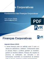 Finanças Corporativas - 03 Finanças Corporativas
