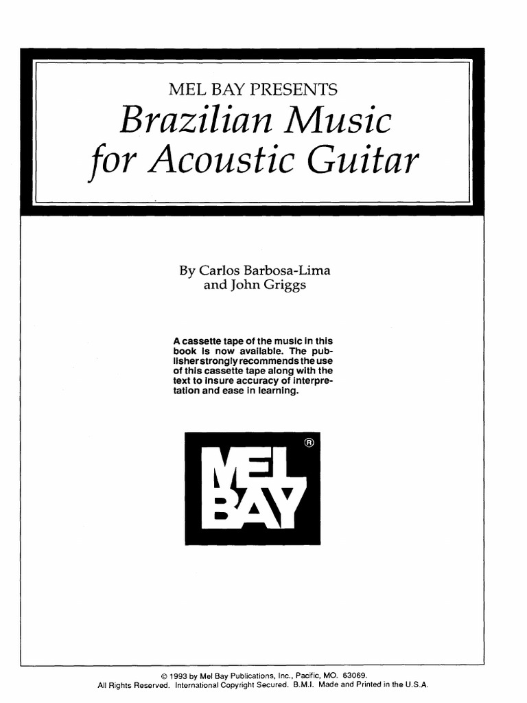 Carlos Barbosa Lima - Brazil Music For Acoustic Guitar | PDF